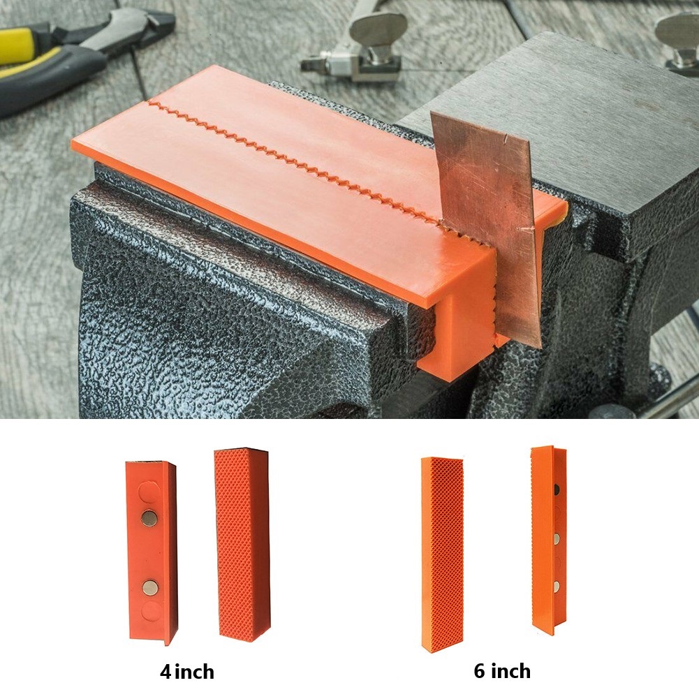 Workshop Tools Vice - 2x 4/5/6in PPT Bench Vice Jaw