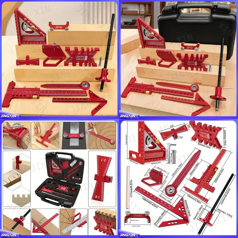 Workshop Joinery Tools - Custom for Workshop Carpenter Square Set