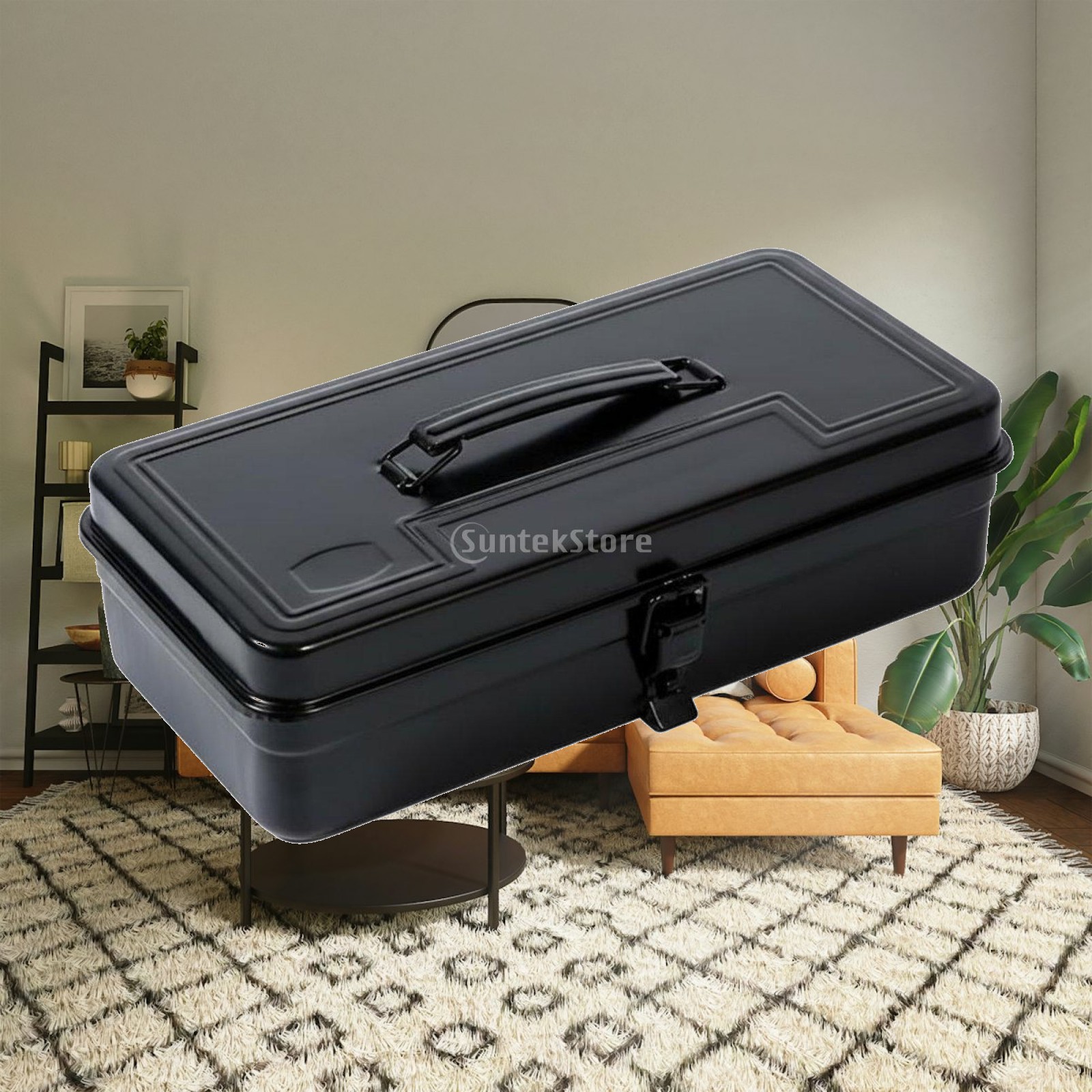Tools In Mechanic Workshop - Iron Toolbox Thickened Mechanical Tool Chest
