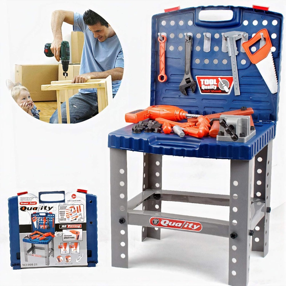 Kids Toy Tool Workbench with R - Tools Workshop Kids 评论和价格