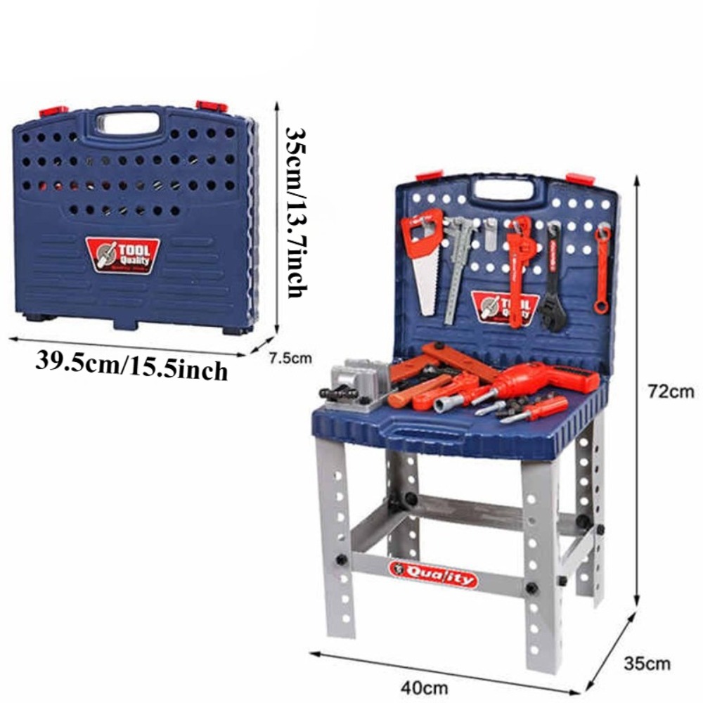 Kids Toy Tool Workbench with R - Tools Workshop Kids 评论和价格