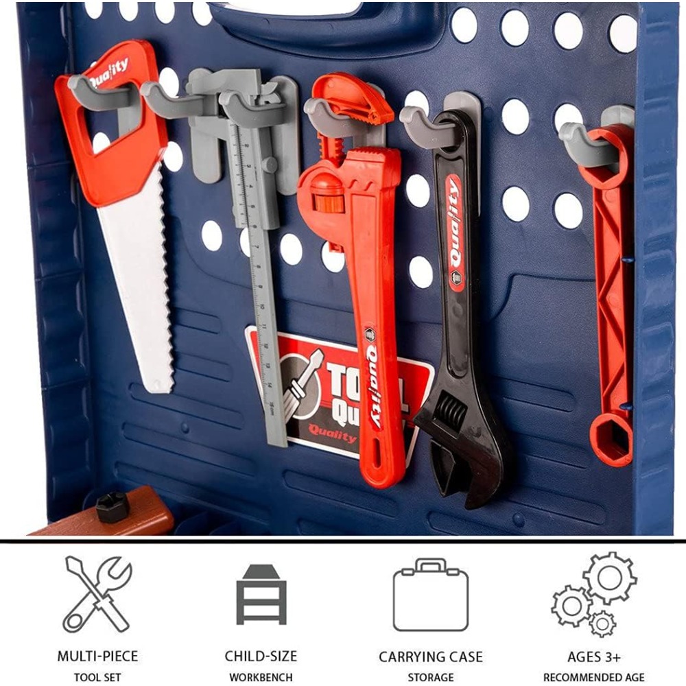 Kids Toy Tool Workbench with R - Tools Workshop Kids 评论和价格