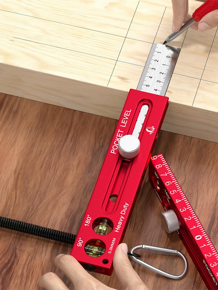 Magnetic Woodworking Ruler Alu - Workshop Marking Tools 评论和价格