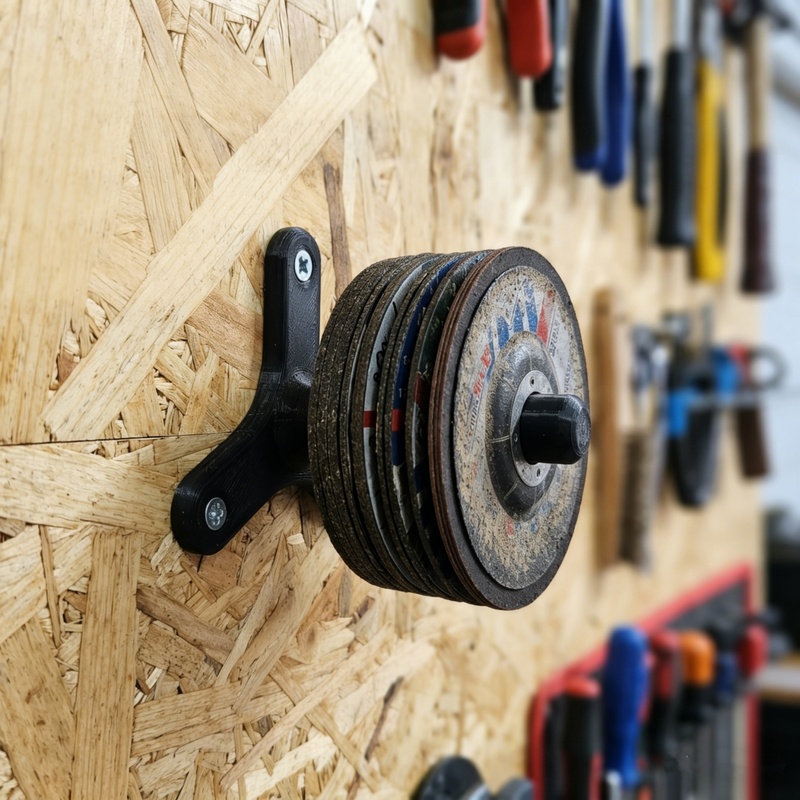 1Pcs Wall Mount Grinder Holder - Workshop Tools Wall 评论和价格