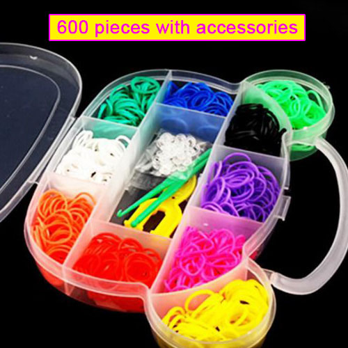 Colorful Rubber Bands Loom  El - Tools Workshop Kids 评论和价格