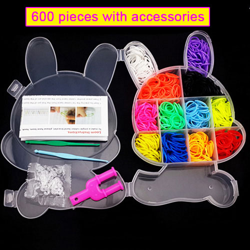 Colorful Rubber Bands Loom  El - Tools Workshop Kids 评论和价格