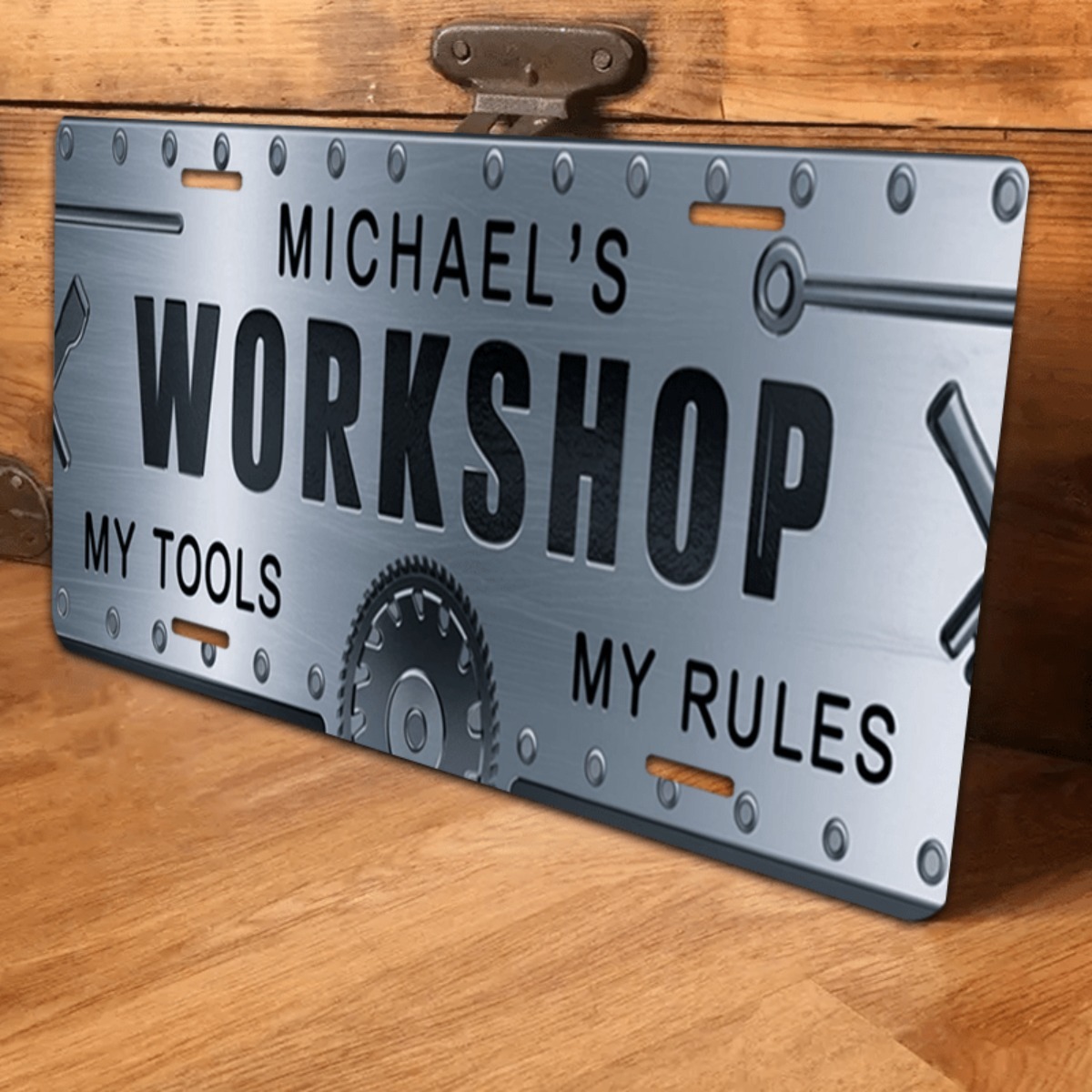 Personalized Name Workshop Alu - Workshop Tools With Name 评论和价格