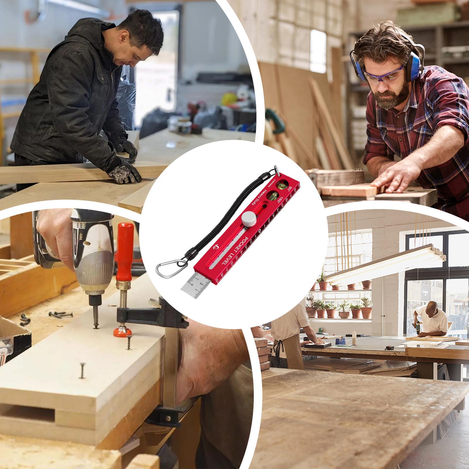 Magnetic Woodworking Ruler Alu - Workshop Marking Tools 评论和价格