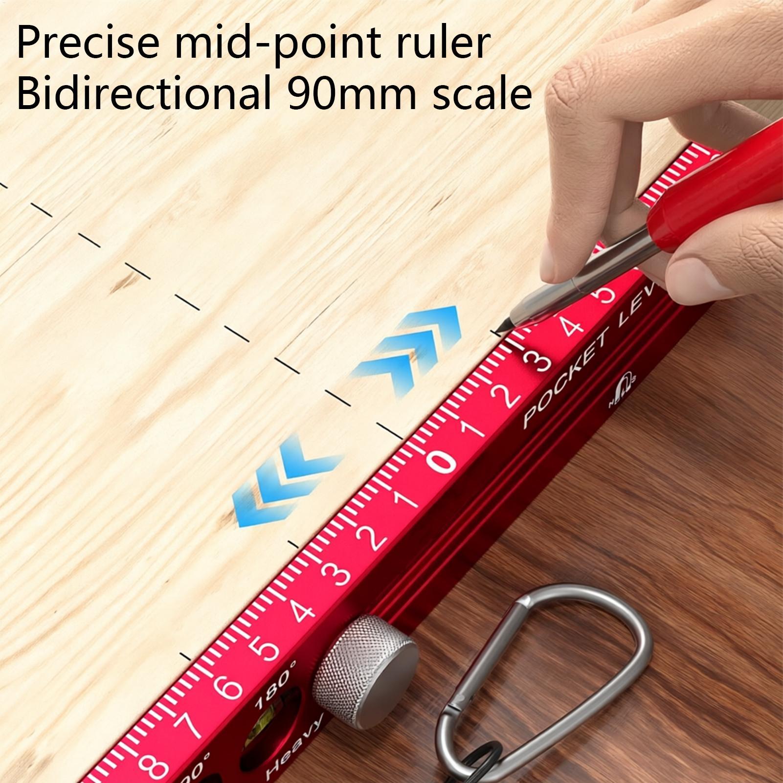 Magnetic Woodworking Ruler Alu - Workshop Marking Tools 评论和价格