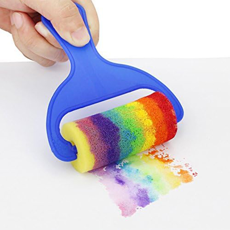 Children Drawing Sponge Brush - Tools Workshop Kids 评论和价格