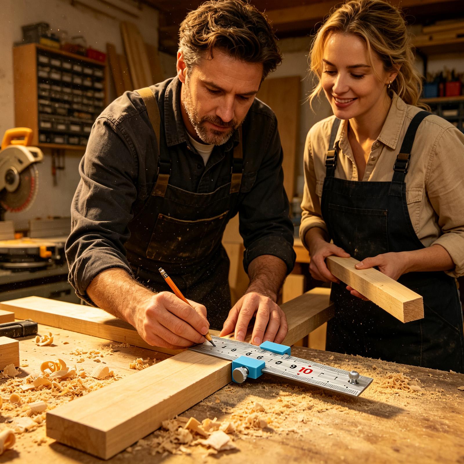 Carpentry Tools Carpentry Rule - Workshop Marking Tools 评论和价格