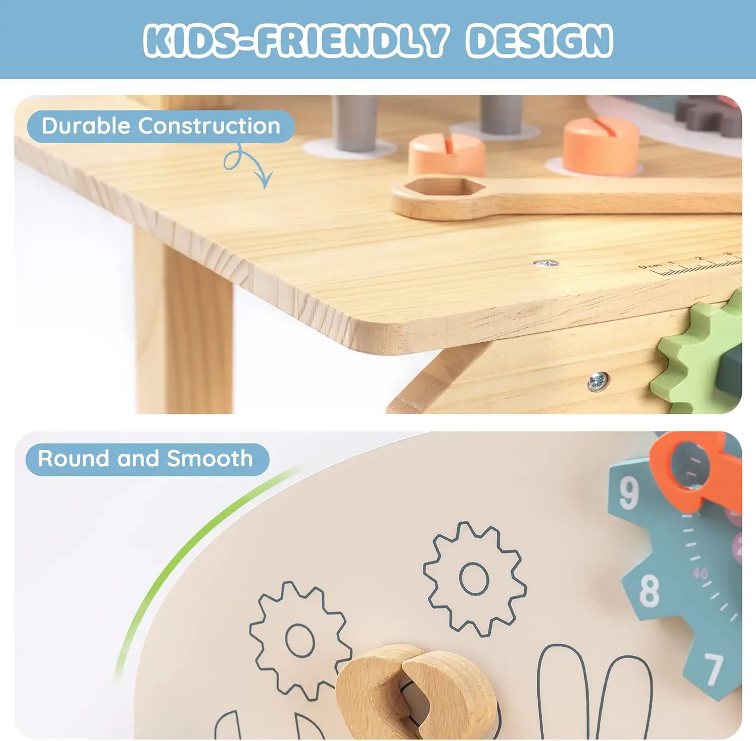 Robotime Robud Kids Tool Bench - Tools Workshop Kids 评论和价格