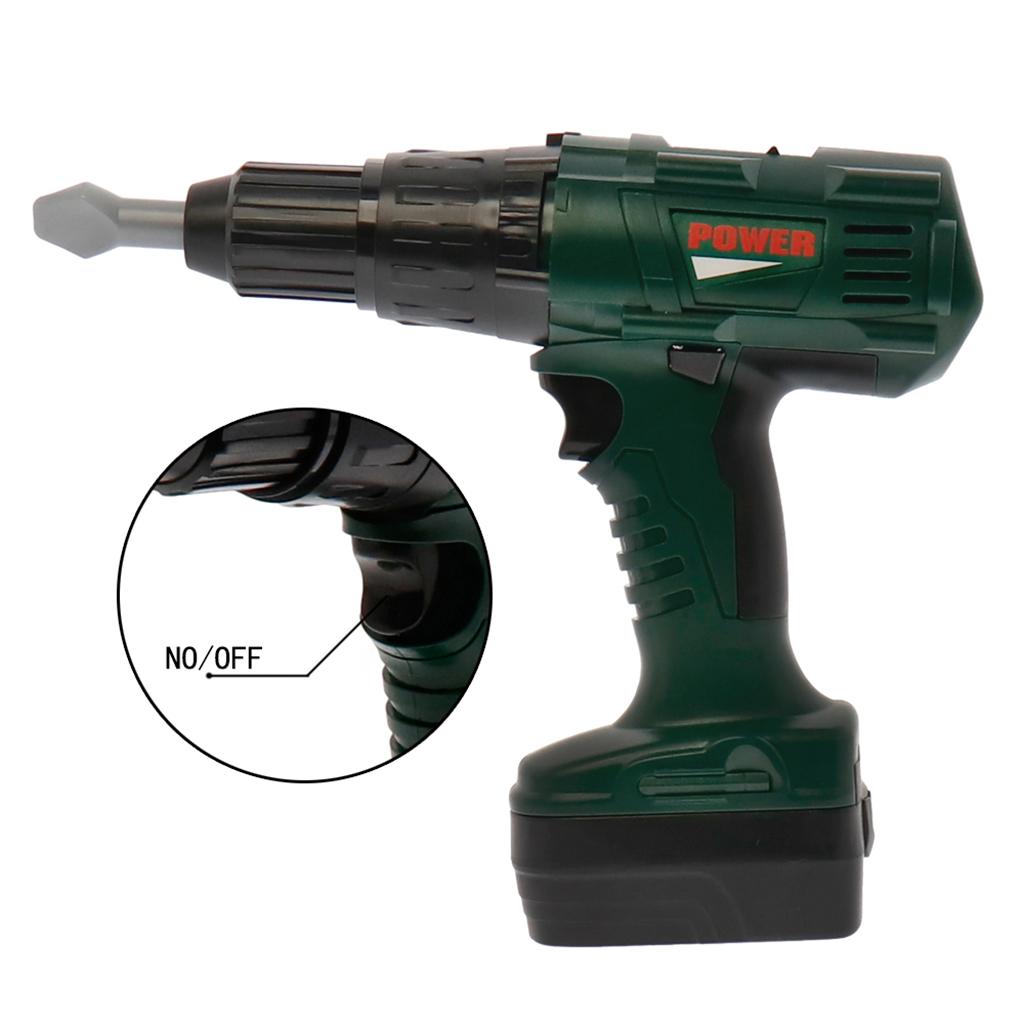 Kids Electric Drill Toy with S - Tools Workshop Kids 评论和价格