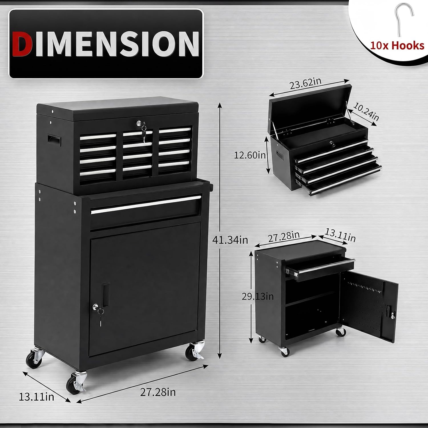 5 Drawer Rolling Tool Cabinet  - Special Workshop Tools 评论和价格