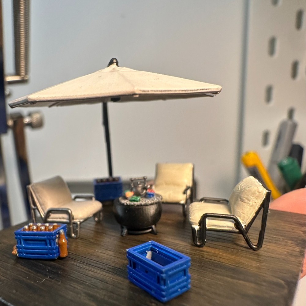 Diorama 1/64 Leisure Terrace M - Tools Workshop Kids 评论和价格
