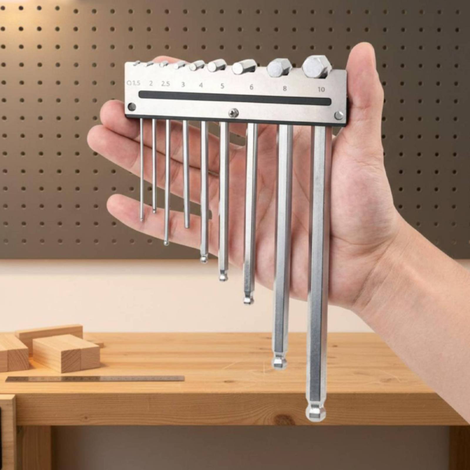 Wall Mounted Hex Key Holder Me - Workshop Tools Wall 评论和价格