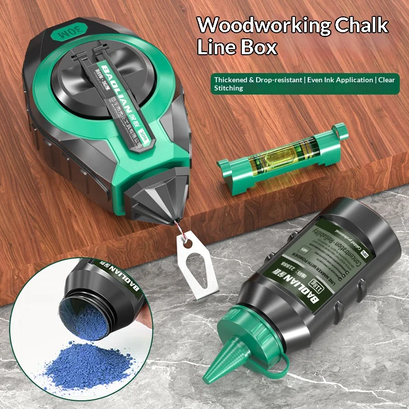 3Pcs Line Marking Tool Chalk L - Workshop Marking Tools 评论和价格