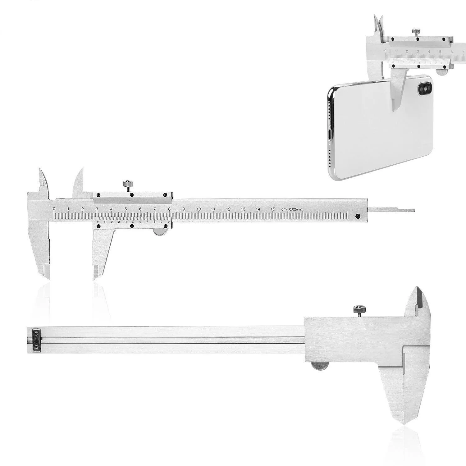 0-150mm Vernier Caliper 0.02mm - Workshop Tools Engineering 评论和价格