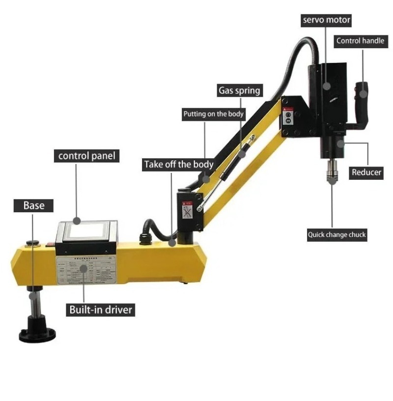 Metal Tapping Machine MR-16 M3 - Workshop Tools Engineering 评论和价格