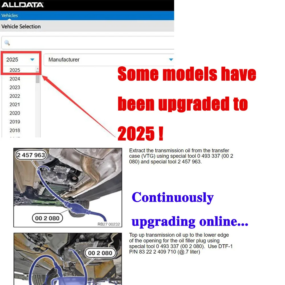 2027 Alldata CAR Data Newest O - Special Workshop Tools 评论和价格