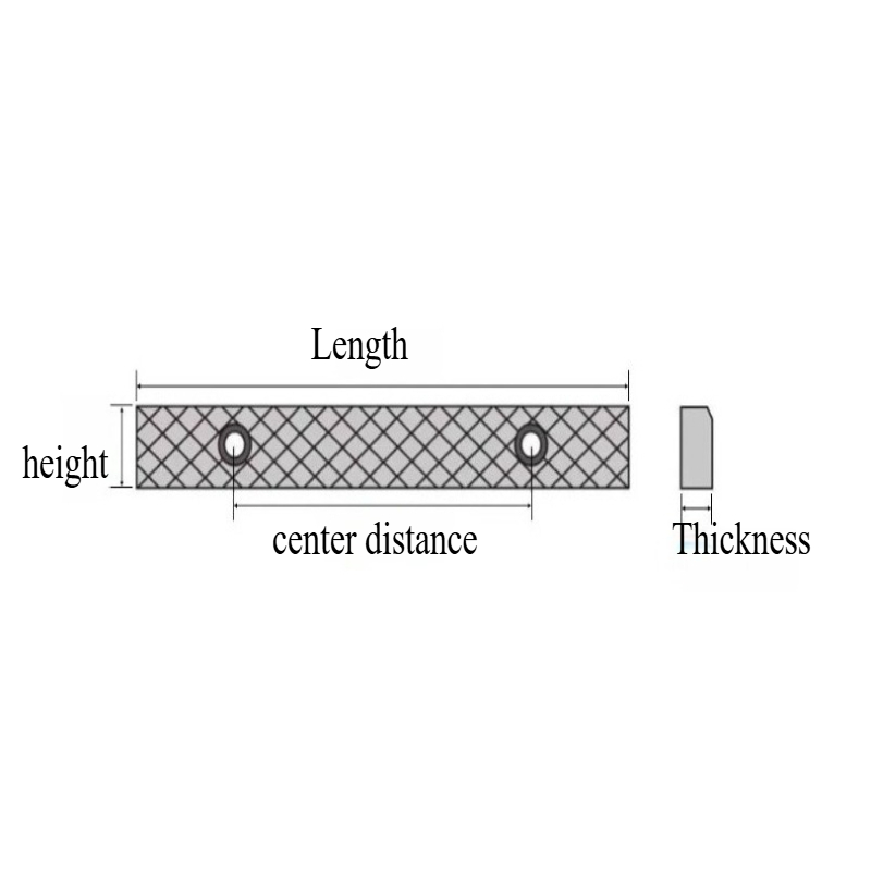 1PCS Vise Jaw Plates for Machi - Workshop Tools Vice 评论和价格