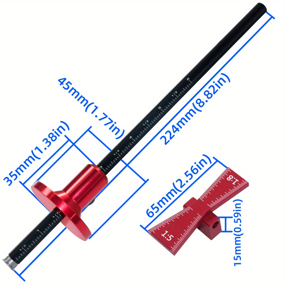 Wheel Marking Gauge Dovetail J - Dovetail Marking Guide 评论和价格