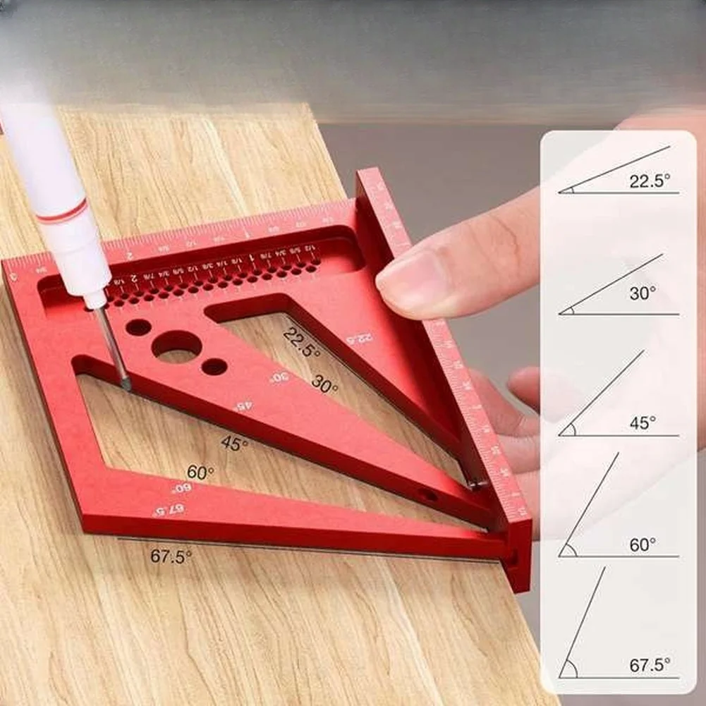 Red 3D Multi Angle Measuring R - Workshop Marking Tools 评论和价格