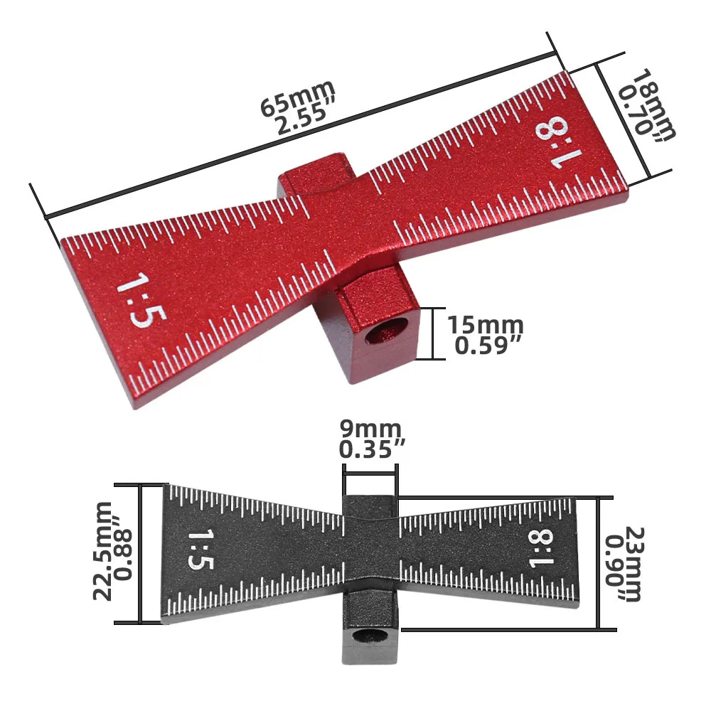 Woodworking Dovetail Marker Al - Dovetail Marking Guide 评论和价格