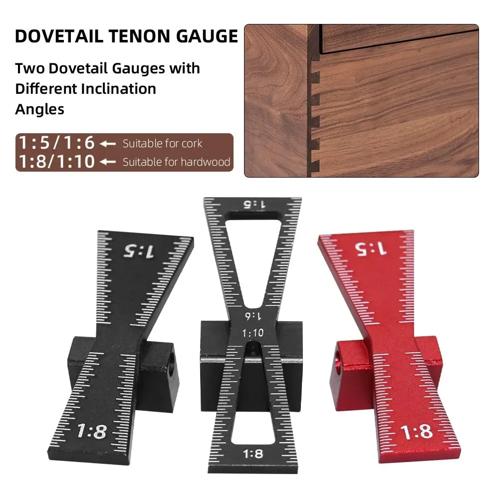 Woodworking Dovetail Marker Al - Dovetail Marking Guide 评论和价格