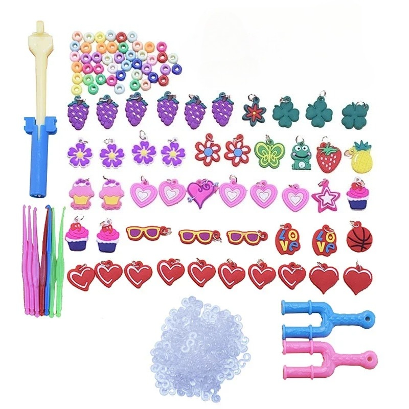 DIY Handmade Rubber Bands Loom - Tools Workshop Kids 评论和价格