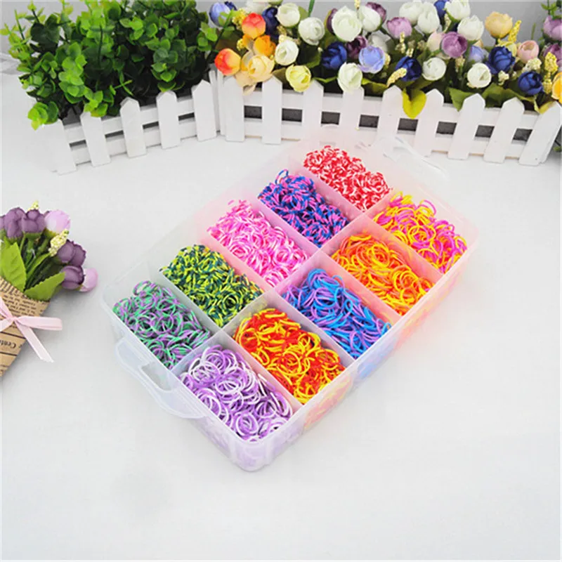 DIY Handmade Rubber Bands Loom - Tools Workshop Kids 评论和价格