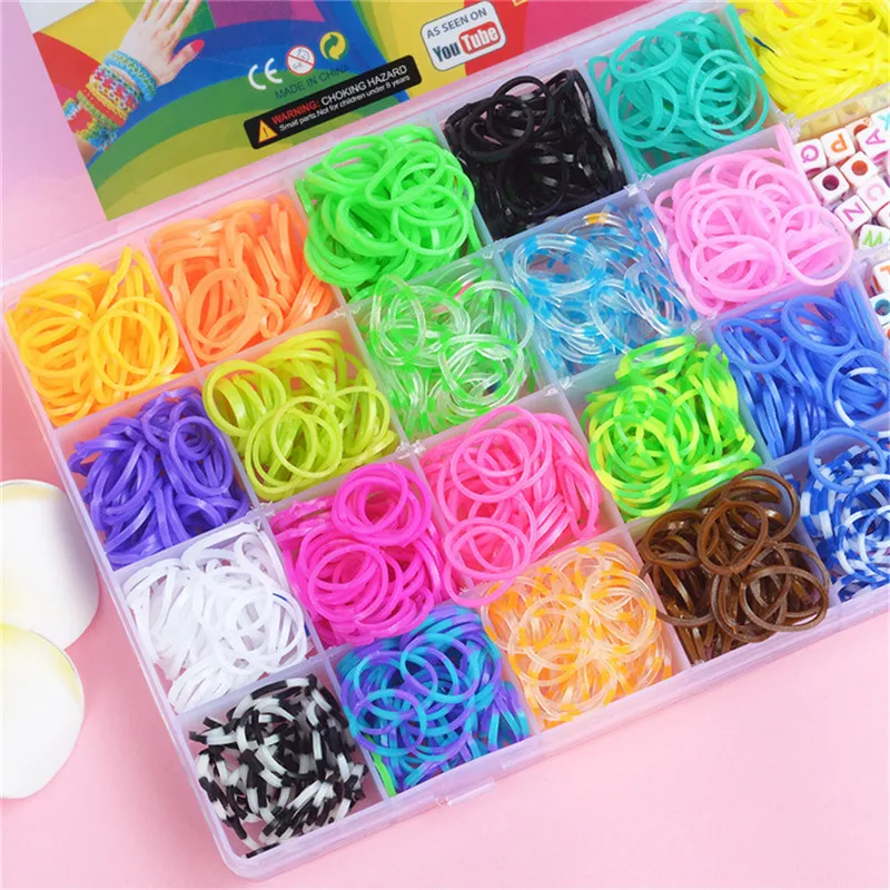 DIY Handmade Rubber Bands Loom - Tools Workshop Kids 评论和价格